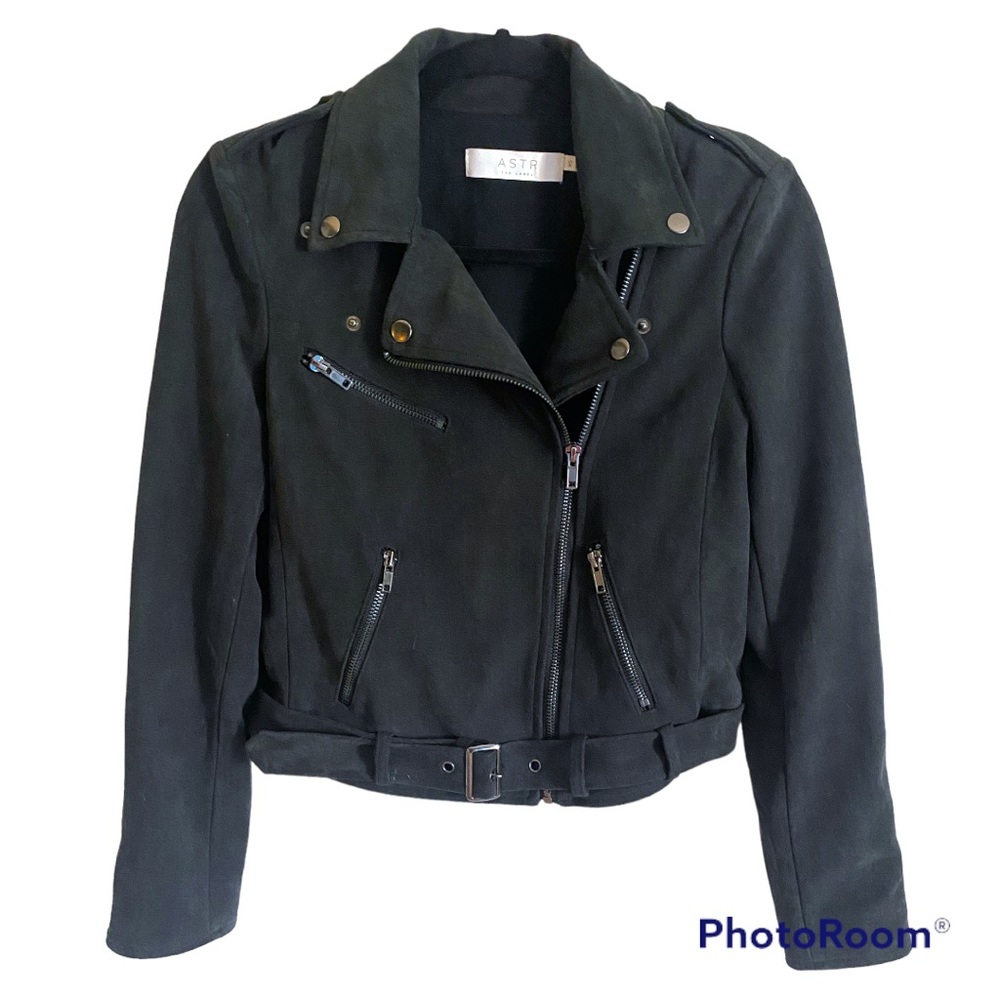 ASTR | EUC XS black moto jacket